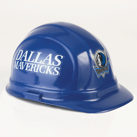 Dallas Mavericks hard hat.