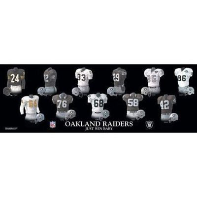 Oakland Raiders plaque - Sports Nut Emporium