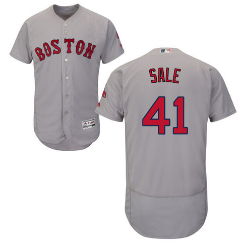 Boston red sale sox grey jersey
