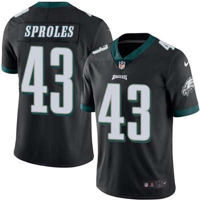 Black sproles eagles jersey discount