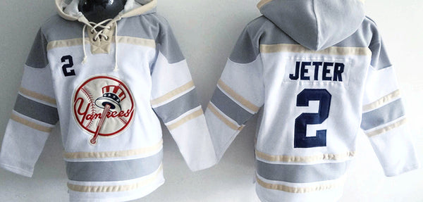 Derek Jeter New York Yankees Pullover Hoodie - Sports Nut Emporium