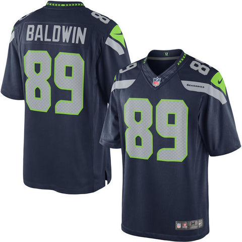 Doug Baldwin Seattle Seahawks Navy Blue jersey