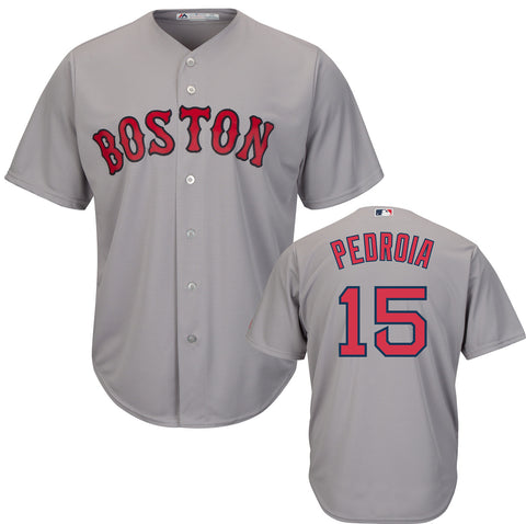 Men's Majestic Boston Red Sox #15 Dustin Pedroia Authentic Camo Realtree  Collection Flex Base MLB Jersey