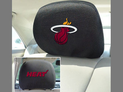 Miami Heat head rest cover - Sports Nut Emporium