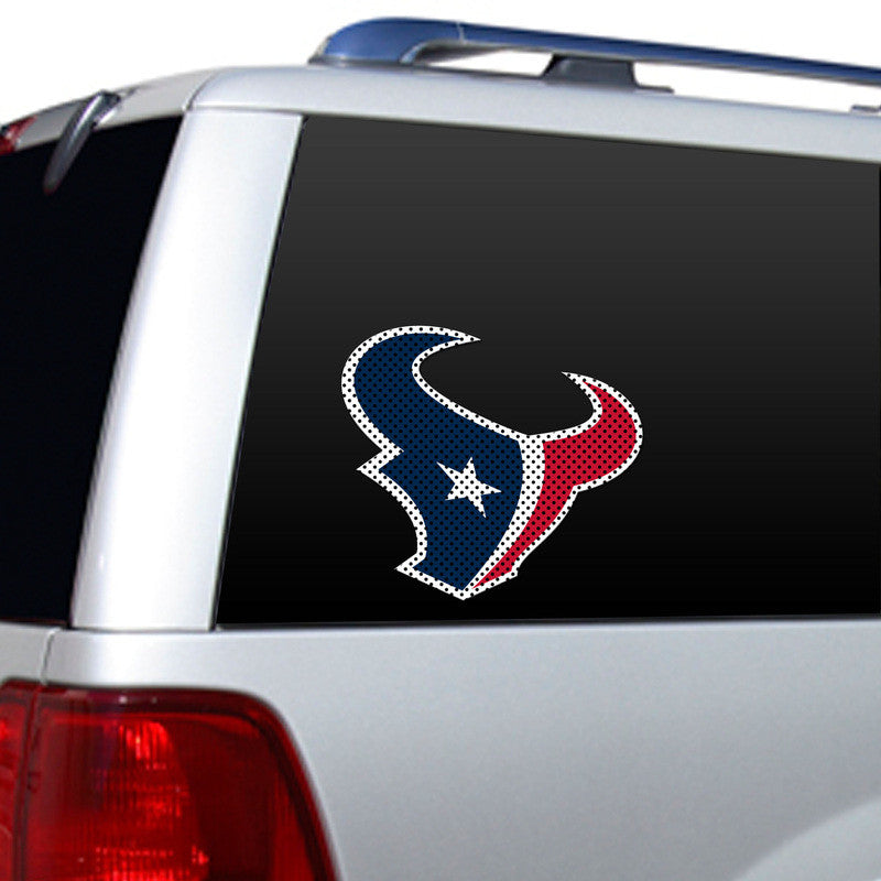 Houston Texans Large Window Decal - Sports Nut Emporium