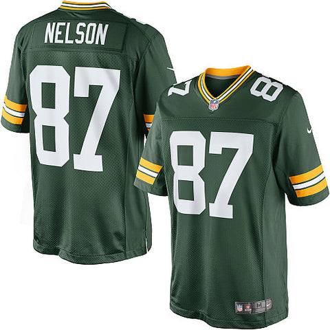 Jordy Nelson Nike Elite NFL football jersey (Green) - Sports Nut Emporium