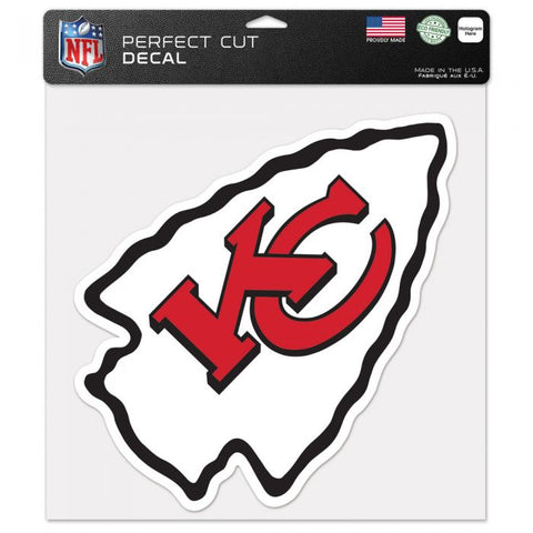 Kansas City Chiefs 12x12 perfect cut logo decal