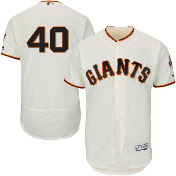 Madison Bumgarner San Fransisco Giants Cool BAse off White jersey - Sports Nut Emporium
