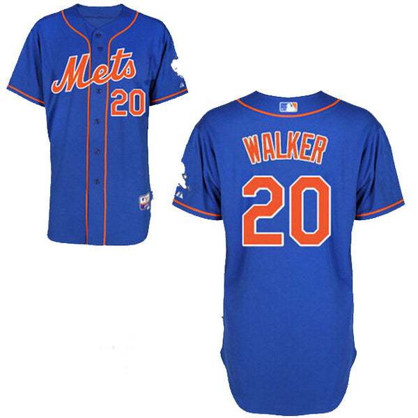 Neil Walker Blue Alternate Home Cool Base Stitched MLB Jersey - Sports Nut Emporium