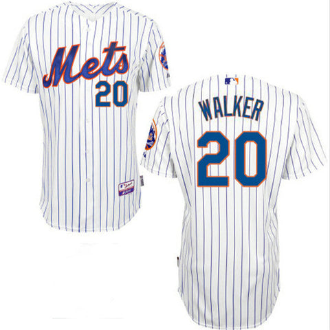 Neil Walker Cool Base New York Mets White Jersey - Sports Nut Emporium