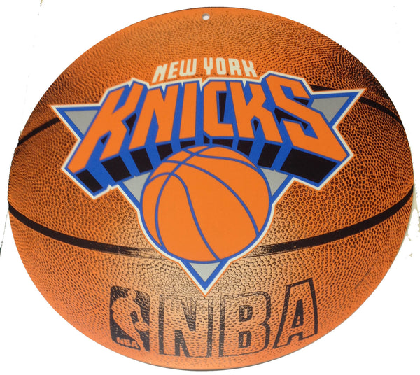 New York Knicks Basketball sign.