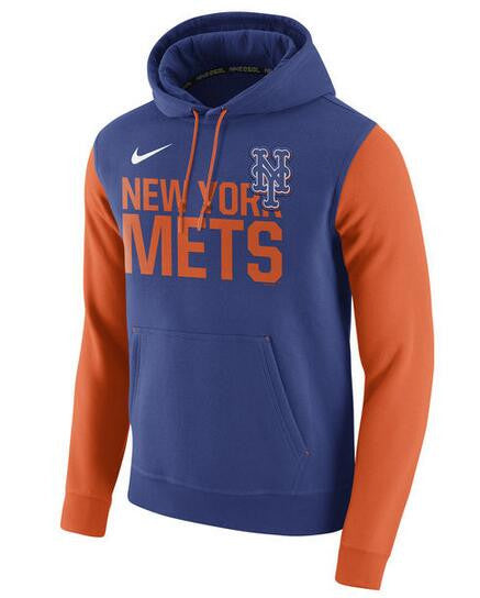 New York Mets Club Fleece Mens Pullover Sweatshirt - Sports Nut Emporium