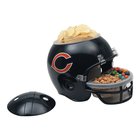 Chicago Bears NFL snack helmet.