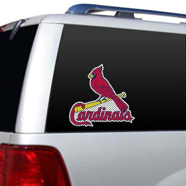St Louis Cardinals Large Window Film - Sports Nut Emporium