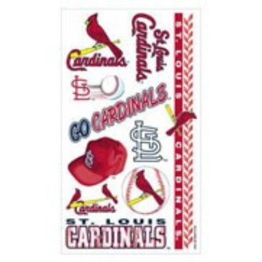St Louis Cardinals temporary tattoo - Sports Nut Emporium
