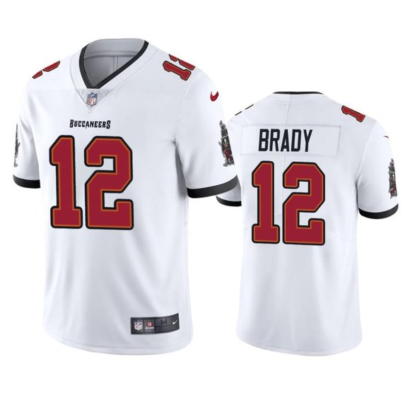 Tom Brady Tampa Bay Buccaneers White Men's Jersey