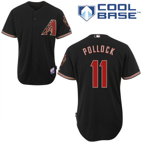 A J Pollock Arizona Diamondbacks Black Jersey - Sports Nut Emporium