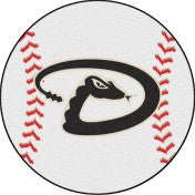 Arizona Diamondbacks Baseball Floor Mat - Sports Nut Emporium