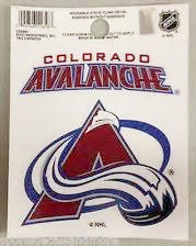 Colorado Avalanche static cling - Sports Nut Emporium