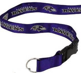 Baltimore Ravens Lanyard /Id Keyring holder - Sports Nut Emporium