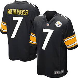 Ben Roethlisberger Pittsburgh Steelers Men's Stitched NFL Elite Jersey (Black) - Sports Nut Emporium