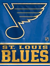 St Louis Blues vertical flag - Sports Nut Emporium