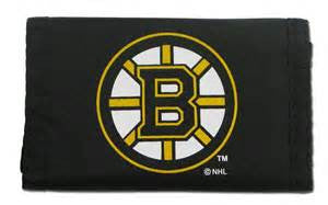 Boston Bruins nylon wallet - Sports Nut Emporium