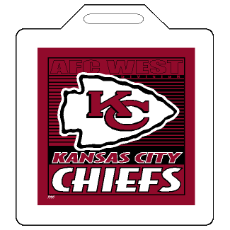 Kansas City Chiefs seat cushion - Sports Nut Emporium