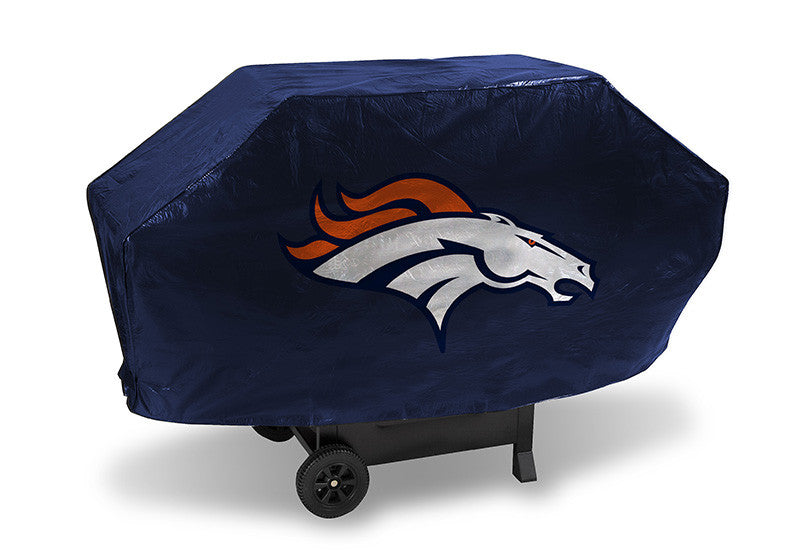 Denver Broncos Deluxe Barbaque Grill Cover - Sports Nut Emporium