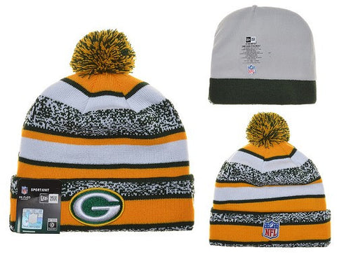 Green Bay Packers Knit Winter Beanie - Sports Nut Emporium
