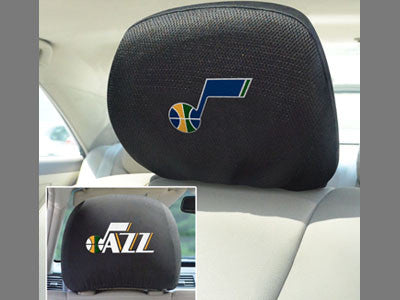 Utah Jazz head rest cover - Sports Nut Emporium