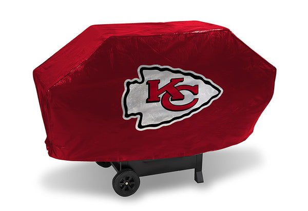 Kansas City Chiefs Deluxe Barbaque Grill Cover - Sports Nut Emporium