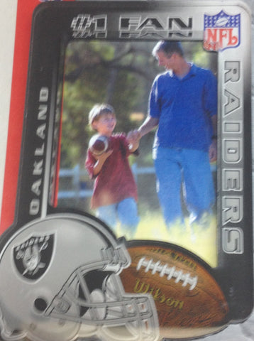 Oakland Raiders Magnetic Picture / Photo frame - Sports Nut Emporium
