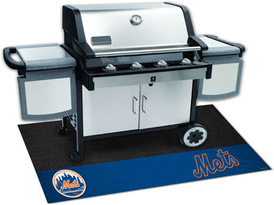 New York Mets Barbeque Grill Mat - Sports Nut Emporium