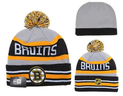 Boston Bruins knit beanie 001 - Sports Nut Emporium