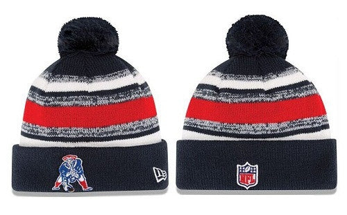 New  England patriots sideline knit beanie 002 - Sports Nut Emporium