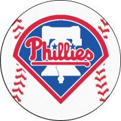 Philadelphia Phillies baseball floor mat - Sports Nut Emporium