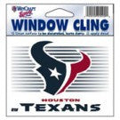 Houston Texans static cling - Sports Nut Emporium