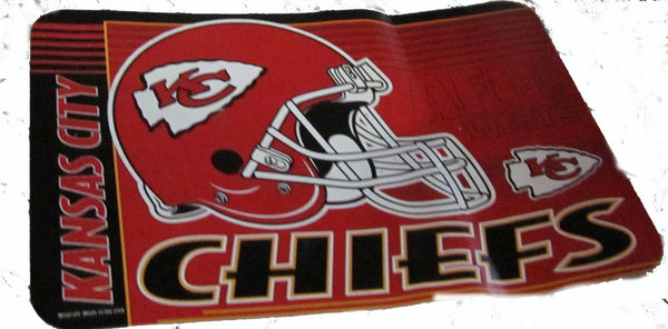 Kansas City Chiefs 20 X 30" welcome mat - Sports Nut Emporium