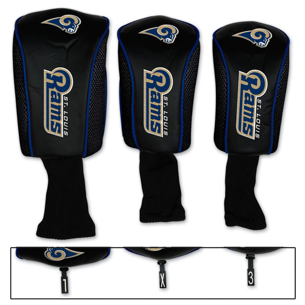 Los Angeles Rams Golf Headset Covers - Sports Nut Emporium