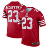San Francisco 49ers Christian McCaffrey Red 49ERS jersey