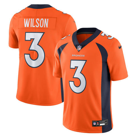 Russell Wilson Denver Broncos Orange Crush Jersey