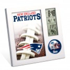 New England Patriots Deck Clock and Calendar - Sports Nut Emporium