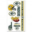 Green bay Packers temporary tattoos.
