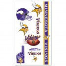 Minnesota Vikings temporary tattoos.
