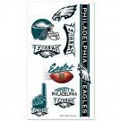 Philadelphia Eagles temporary tattoos.