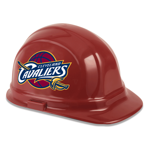 Cleveland Cavaliers hard hat.