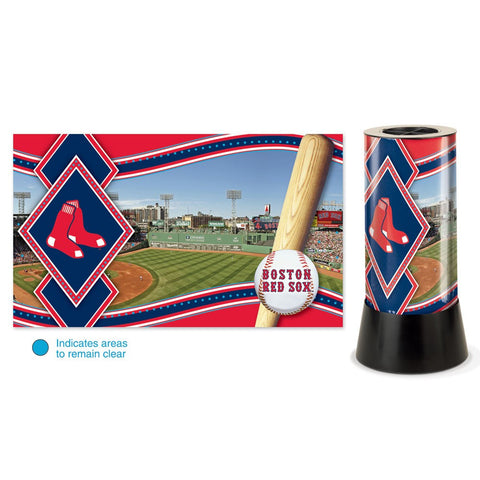Boston Red Sox Rotating Lamp - Sports Nut Emporium