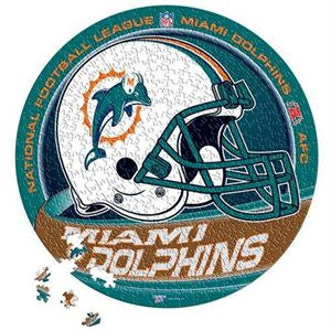 Miami Dolphins puzzle tin - Sports Nut Emporium