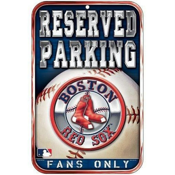 Boston Red Sox parking sign - Sports Nut Emporium